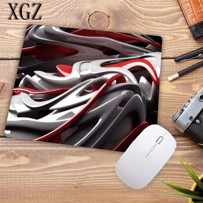 XGZ Colorful Cool Abstract Mousepad Gaming Mouse Pad Desk Mat Keyboard Computer Padmouse Laptop Play Mats Size 18x22cm Promotion
