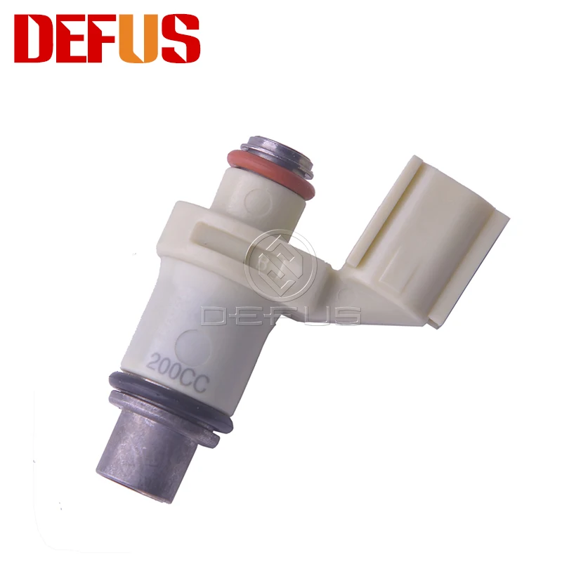 DEFUS 4X Smooth Flow OEM Fuel Injector 200cc/min 2 Holes For Yamaha Motorcycle Engine Spare Parts