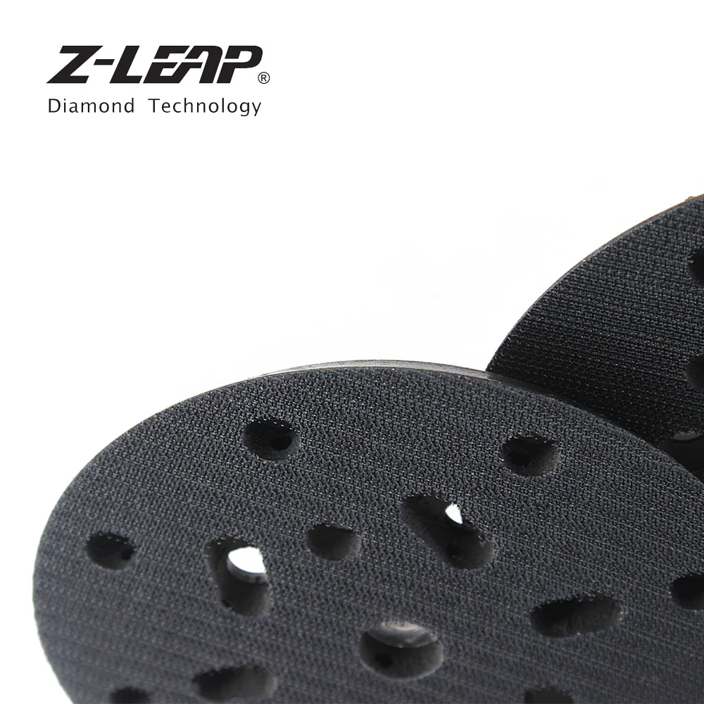 Z-LEAP 1PC 6" Random Orbit Sanding Pad Backer Plate 5/6"*24 Thread Backing Pad For Air Sander Angle Grinder Grinding Power Tools