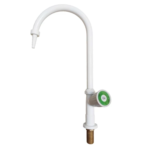 Imagen 2 del producto Grifo de agua tipo mesa de un solo puerto A1001, grifo acodado, boquilla de agua de cobre puro, grifo de Material de cobre de laboratorio