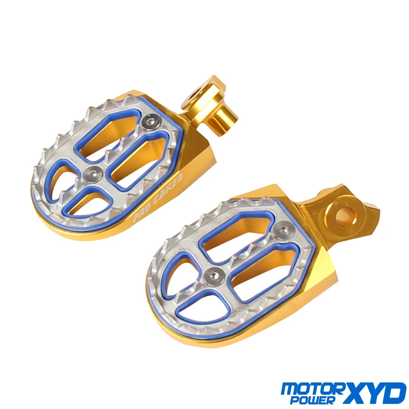

Billet MX Foot Pegs FootRest Pedals Fit For SUZUKI RMZ250/450 10 11 12 13 14 15 16 17 18