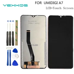 New Original 6.49 Inch Umidigi A7 Touch Screen+720x1560 LCD Display Assembly Replacement For UMI Umidigi A7 Android 10 Phone