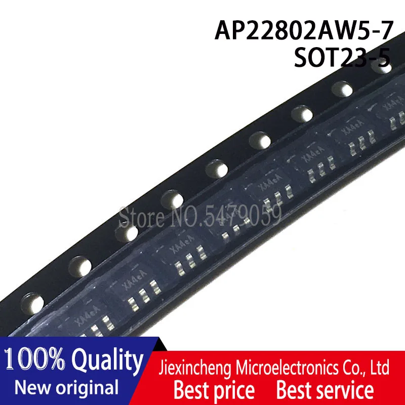 50Pcs AP22802AW5-7 XA AP2210K-ADJTRG1 G5M  AP2204K-ADJTRG1 GAP SOT23-5 Nieuwe Originele
