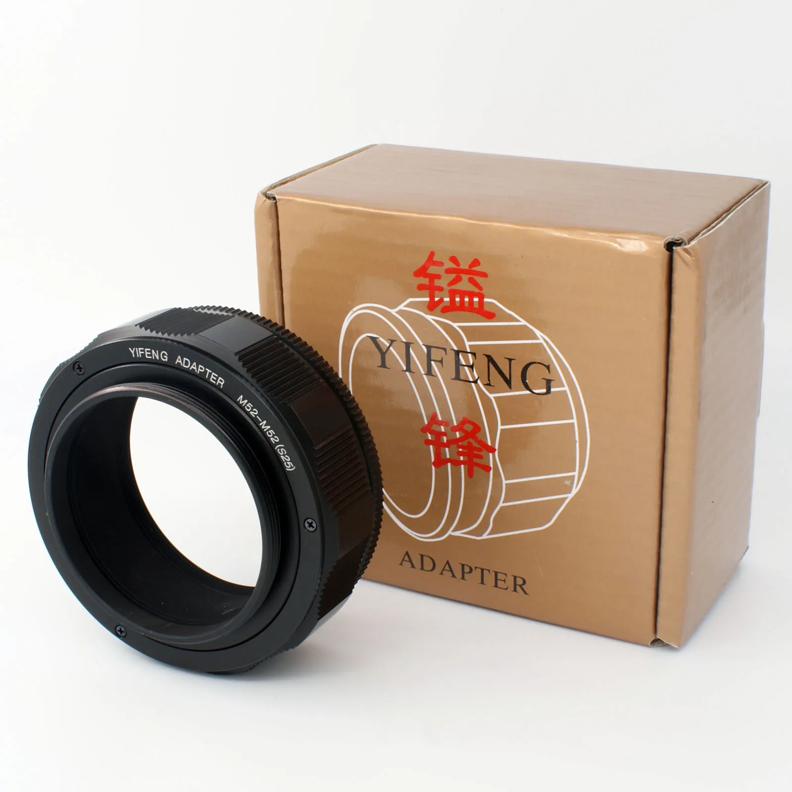 

Yifeng M52 to M52 25 - 55mm Adjustable Focusing Helicoid Adapter Extension Tube