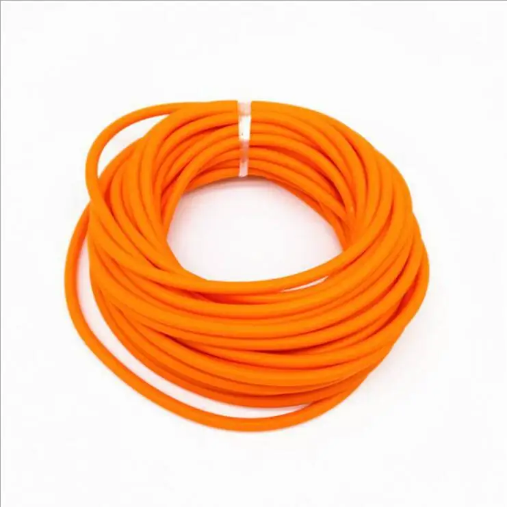 Natural Latex Slingshots Five Colors Rubber Tube 0.5-5M For Hunting Shooting 2X5mm Diameter High Elastic Tubing Band Accessories