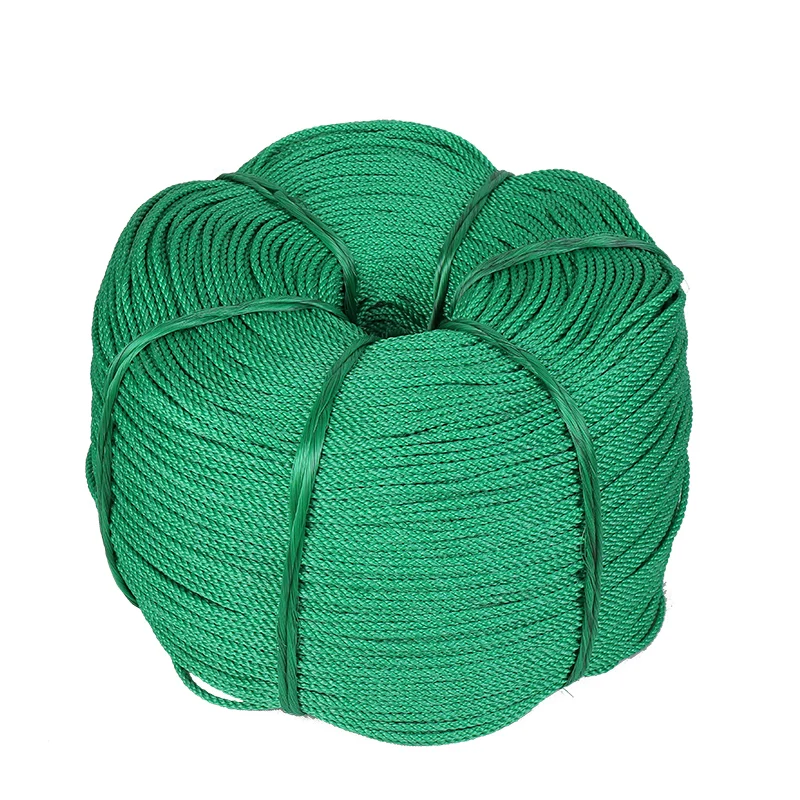 4mm/5mm/6mm weave rope sunscreen high-strength nylon tied advertising goods anti-sun waterproof polyethylene rope