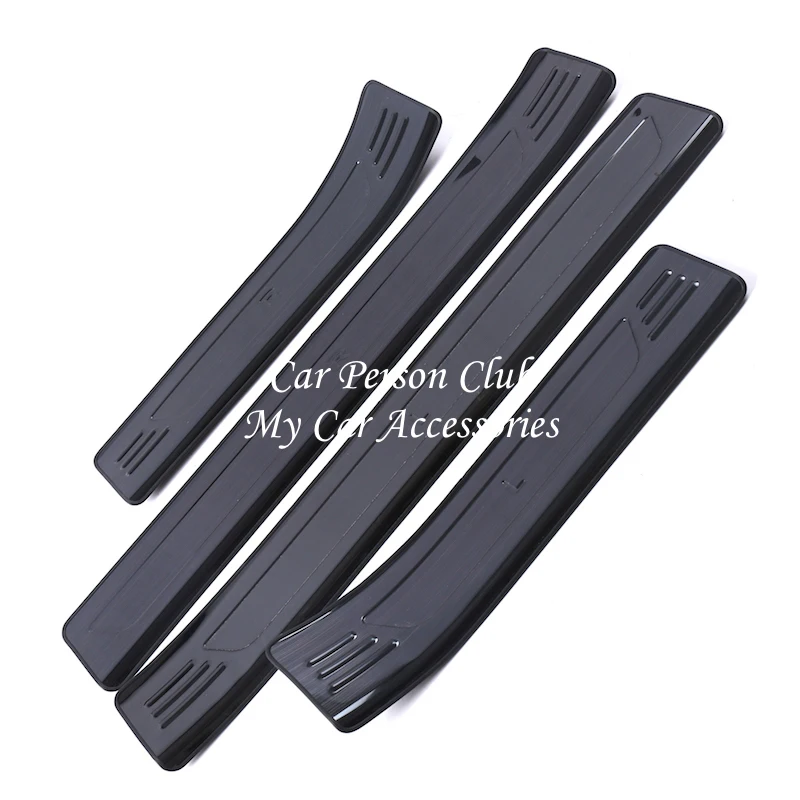 For Mitsubishi Eclipse Cross 2018-2021 Door Sill Scuff Plate Pedal Guard Protector Trims Stainless Steel Sticker Car Accessories