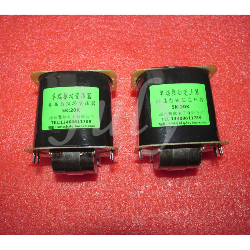 

Amorphous Dual C 5K: 20K single-ended balance output transformer 10HZ～24KHZ -0.2DB, 5HZ～30KHZ -1DB