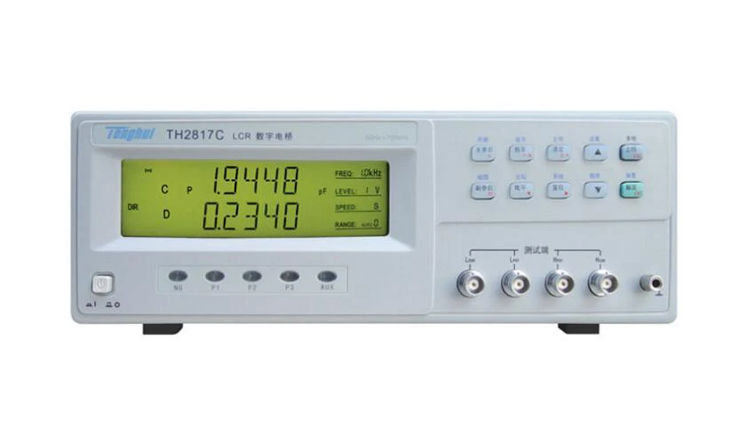 

TH2817C Precision Digital LCR Meter Basic Accuracy 0.1% 50Hz-100kHz Frequency