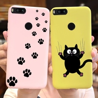 For Xiaomi Mi A1 Case for Girls Xiaomi Mi 5x A1 5 X A 1 Mi5X MiA1 Case Ultra Thin soft Back TPU Soft Silicone Cover Phone Coque