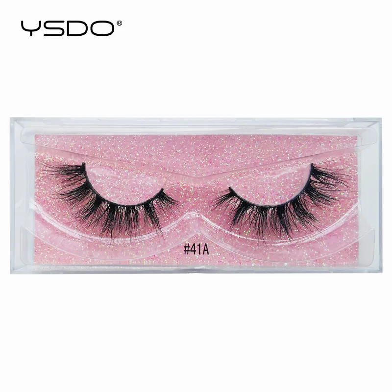 YSDO 1 Paar Kreuzförmige Nerz-Wimpern Weiche Echte 3D-Wimpern Maquiagem Künstliche Wimpern Dramatische Voluminöse Wimpern Make-up Cilios Faux Cils – Detail 21
