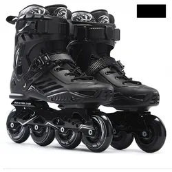 In-Line Single-Row Speed Skating Shoes Hockey Skating Sports Shoes Wear-Resistant Rollers General Adult Skating Sports