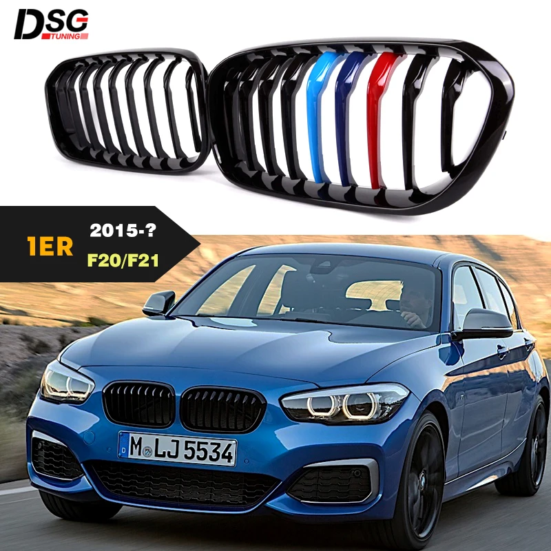 

F20 LCI Carbon Fiber + ABS Front Bumper Racking Grille for BMW 1Series Facelifted F21 (2015 - 2018) 120i 118i 118d 116i M135i