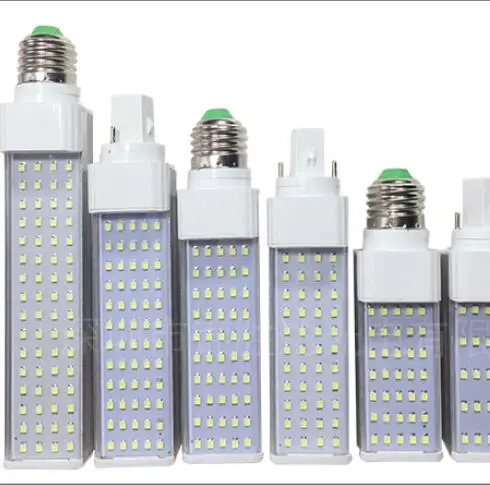 

LED Corn Bulb G24 E27 Lighting Bulb Bombillas Light Replace Fluorescent Lamp AC85-265V 5W 7W 9W 11W 13W 15W LED Horizontal Plug