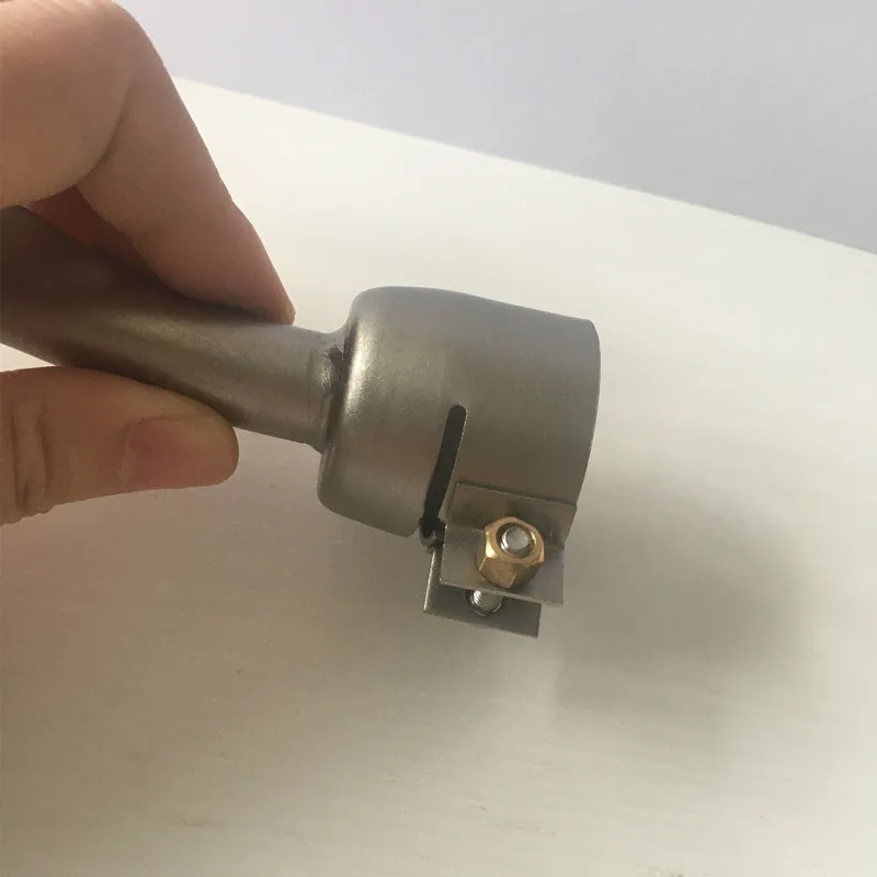 2 Buah Nozel Las Campuran untuk Pistol Pemanas Udara Panas 20Mm dan 40Mm Nozel Las Datar