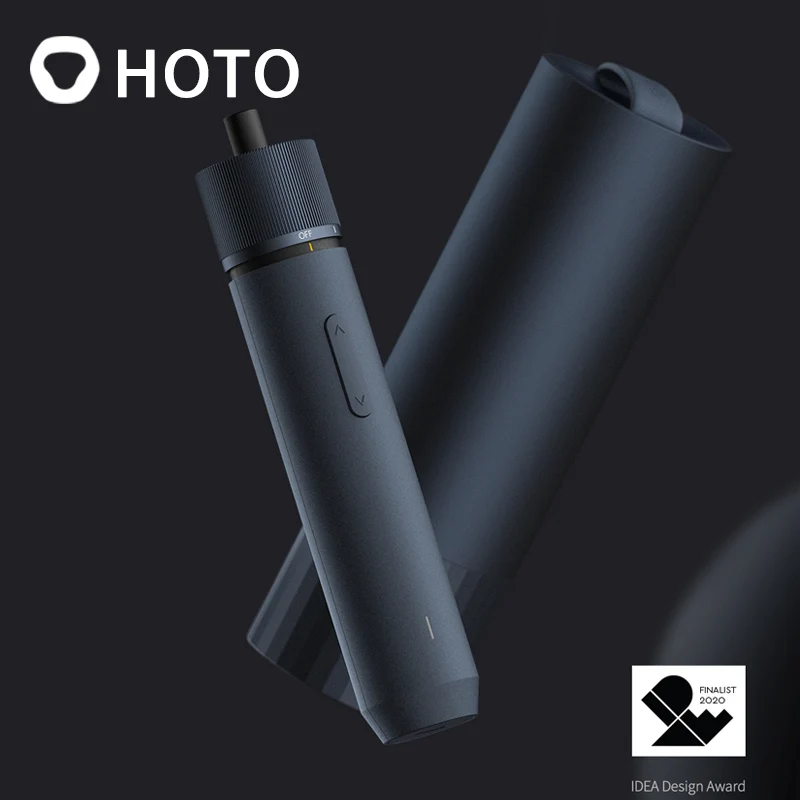 HOTO-Smart Chave De Fenda Sem Fio, Bateria De Lítio Recarregável, Chave De Fenda De Poder, S2 Aço 12 Bit Set, Embalagem Do Presente, 3.6V