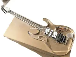 High quality acrylic crystal plexiglass transparent polyethylene double rocking electric guitar, free of freight