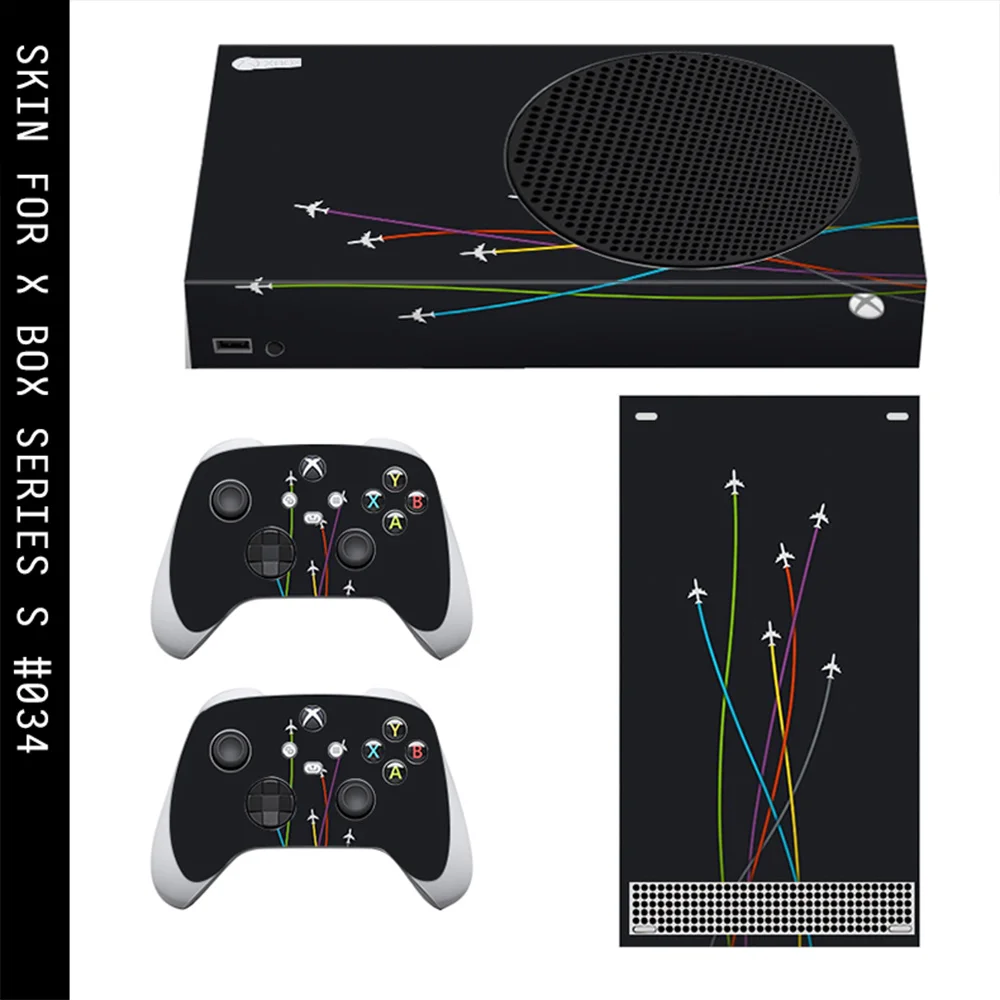 Fly Style Xbox Series S Skin Sticker for Console & 2 Controllers Decal Vinyl Protective Skins Style 1