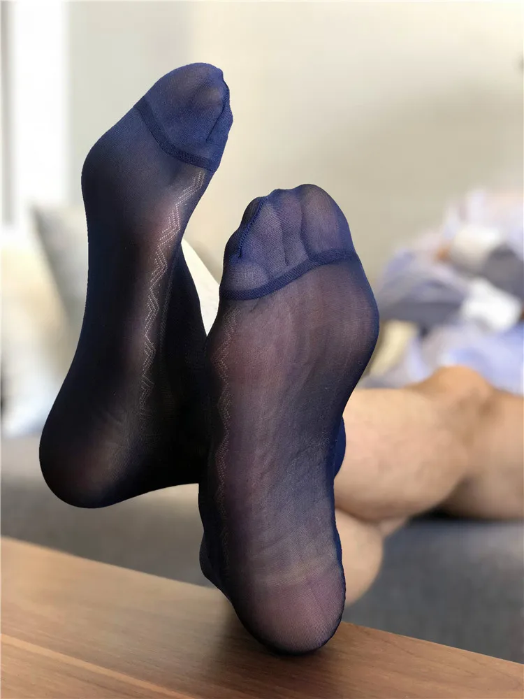 

Lovely Lace Hollowout Jacquard Patterned Socks Ankle Socks Sole Reinforcement Socks Stylish Sheer Attraction Male Horny Delicate