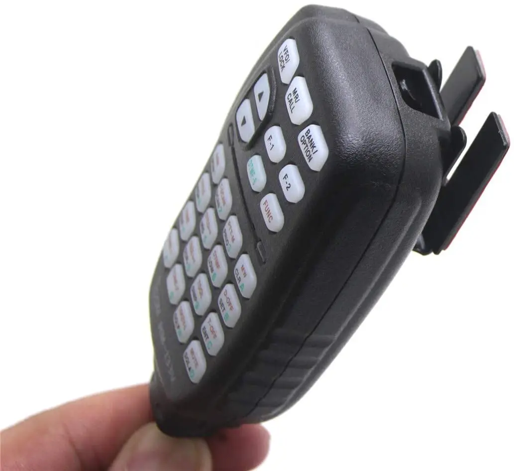 2PCS Metall Mic Mikrofon Lautsprecher Gürtel Aufhängen Clip Hörer Haken für Yaesu icom KMC30 MH48 HM36 Motorola Ham radio Haken Stick