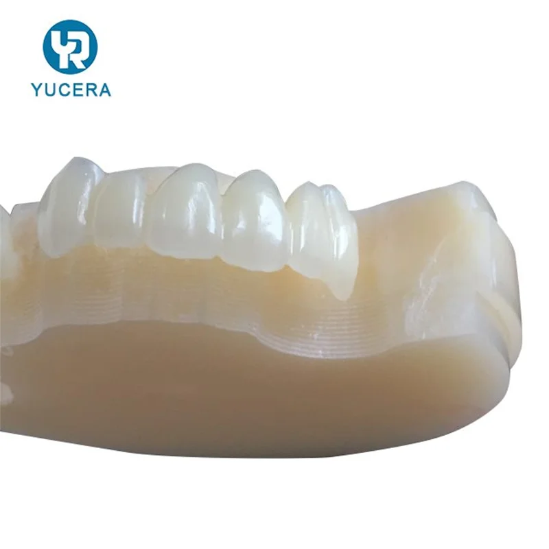 YUCERA Dental PMMA Multilayer Block Disc Resina Dental For CADCAM Dental Lab