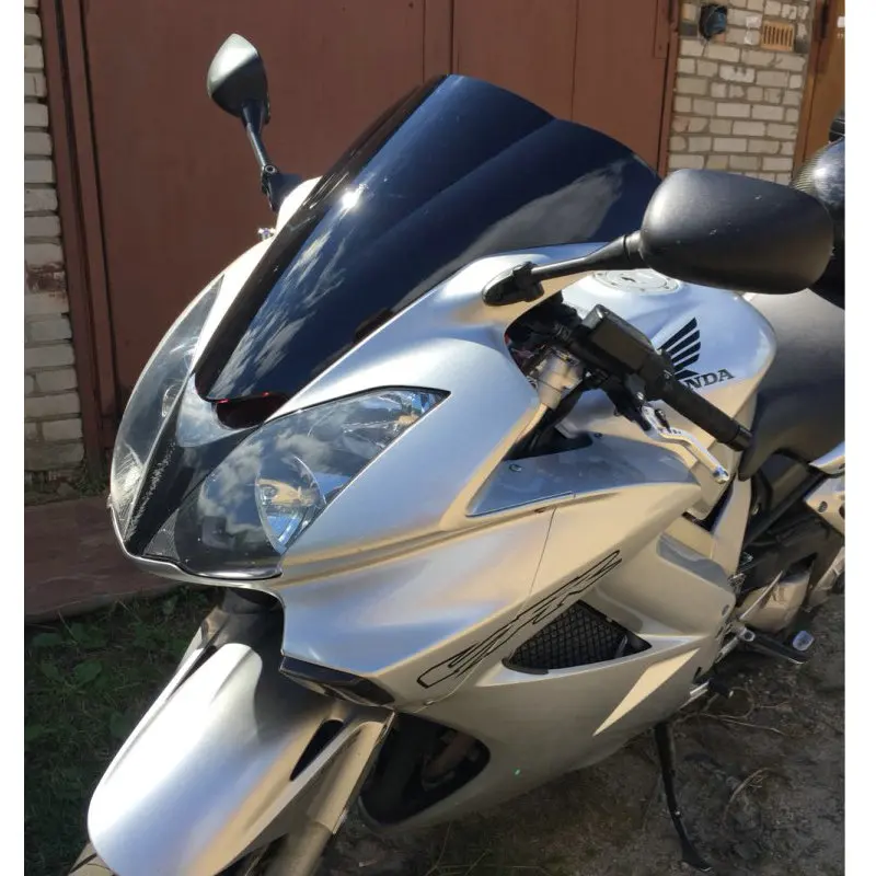 Motorcycle ABS Plastics WindScreen Windshield Deflectors For 2002-2009 Honda VFR800 VFR 800 02 03 04 05 06 07 08 09