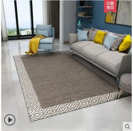 Modern 4000*3000mm Abstract Large Pastoral Style Soft Carpet For Living Room Bedroom Kid Fashion Play Delicate Rug