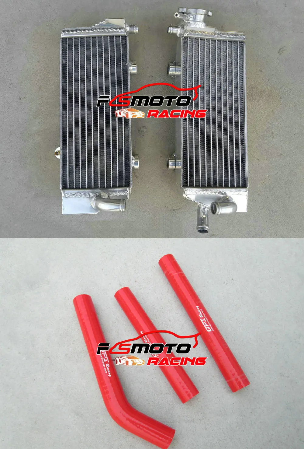 Aluminum Radiator For KTM 125/144/150/200/250/300 SX/EXC/MXC/XC/XC-W 2008-2013 2009 2010 2011 2012