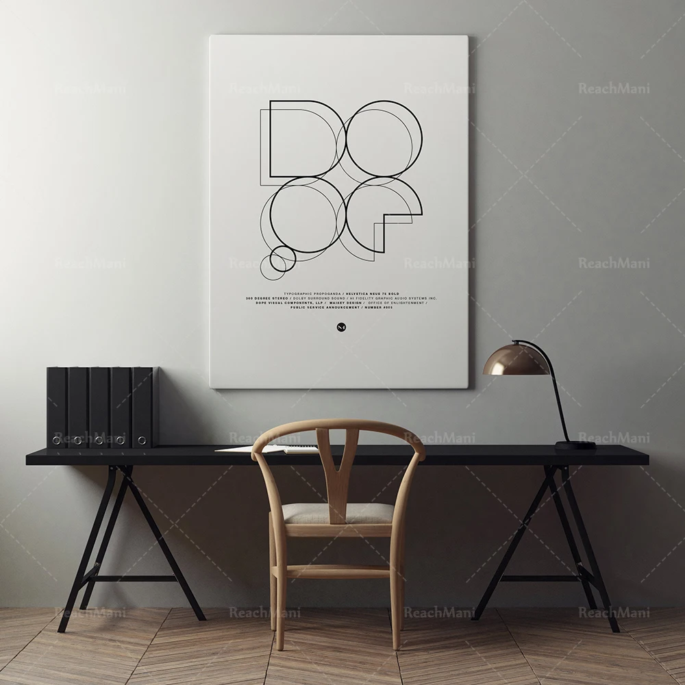 Helvetica imprimé affiche Grafico d'amour الصوت الصناعي الرترو affiche الحد الأدنى الحديث دو ميدي دو سيجلي