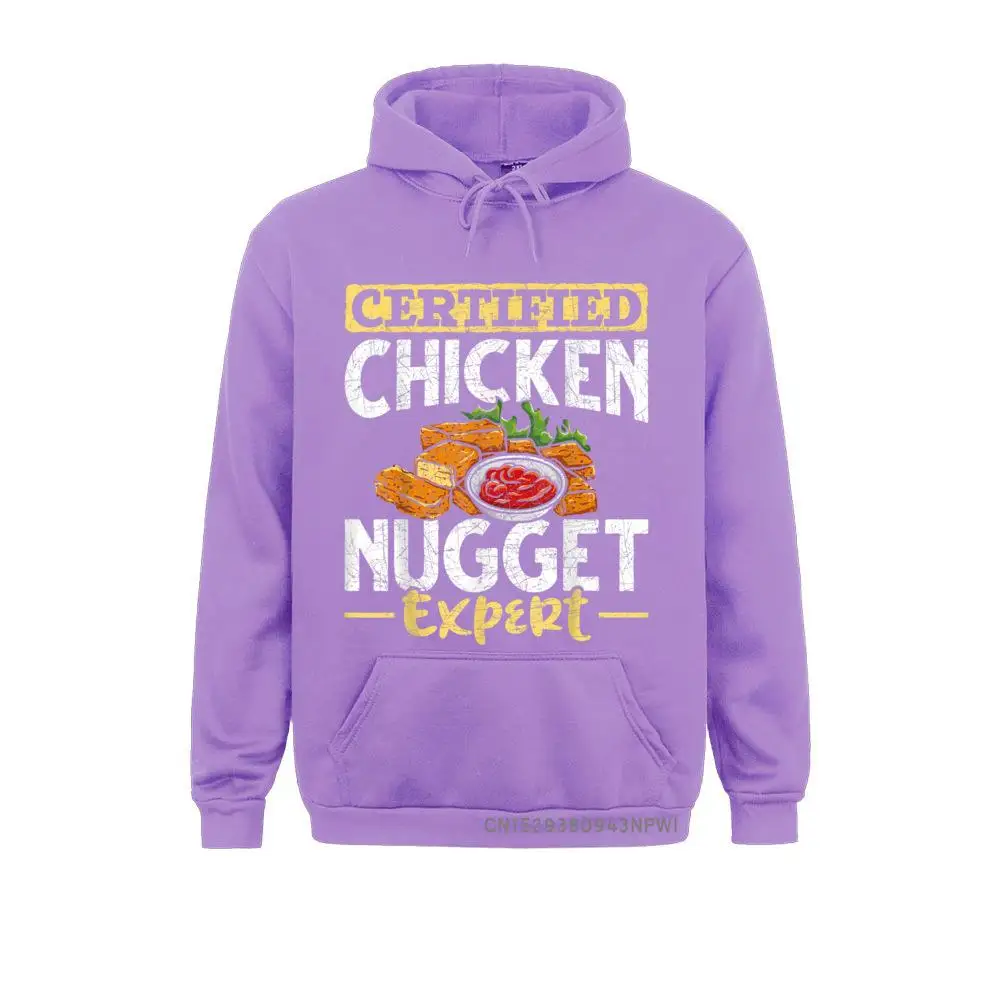 Certified Chicken Nugget Expert Funny Chicken Nugget Pullover Hip Hop Hoodies For Men Funky Father Day Sweatshirts Clothes