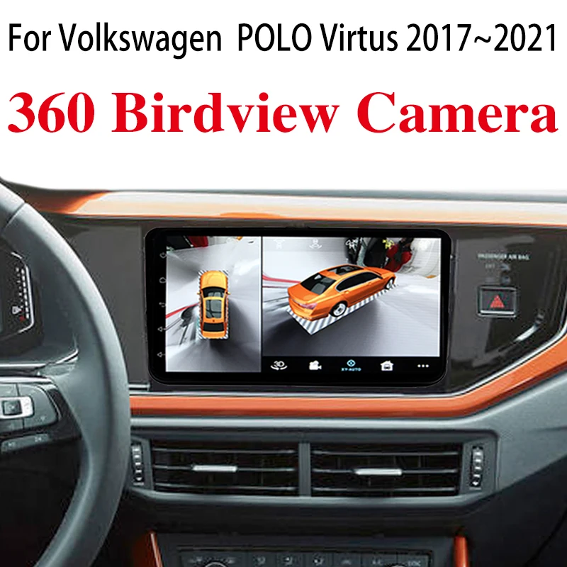 For Volkswagen VW POLO Virtus MK6 AW 2017~2021 Car Stereo Multimedia Audio Navigation GPS Navi Radio CarPlay 360 BirdView