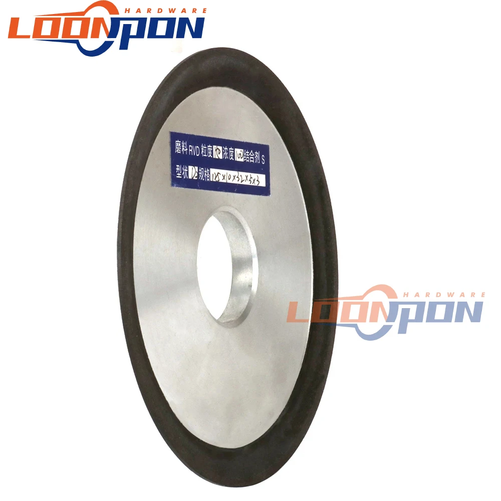 125mm Diamond Grinding Wheel Resin Grinder Cutter Cutting Disc for Carbide Tungsten Steel Milling Cutter Sharpener 32mm Bore