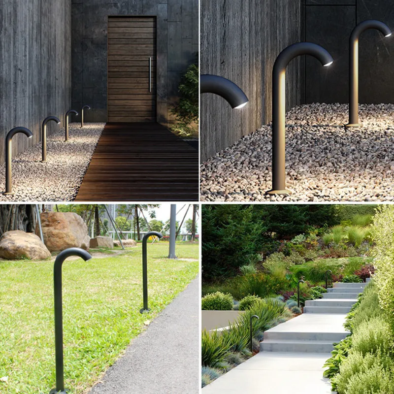 10W IP65 Garden Porch Lawn Lamp Outdoor Water Faucet Shape Landscape Courtyard Pathway Spotlight Villa Bollards Light 2pcs/lot