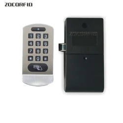 RFID Electronic Password Keypad Lock Private Storage Intelligent Cabinet Locks with Digital Combination Code for Door Bathroom