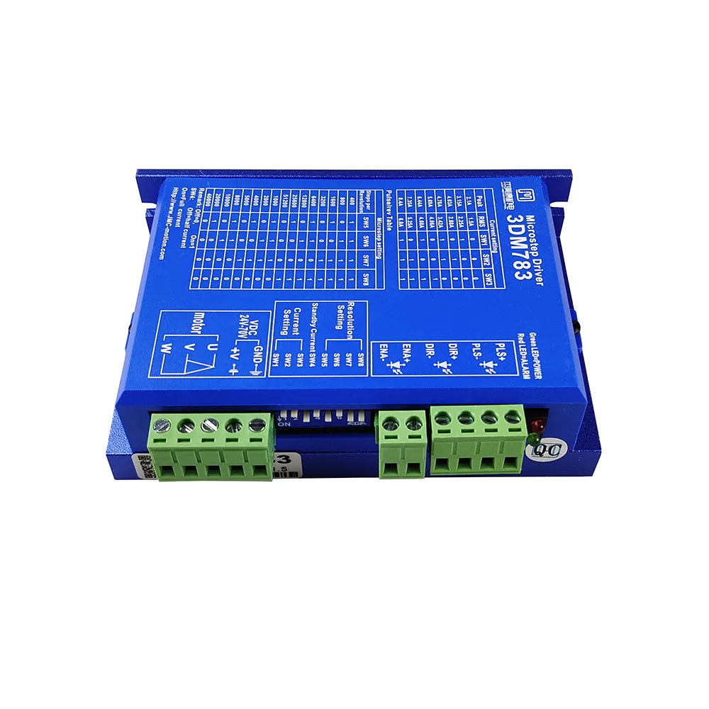 Unidade de driver de motor de passo trifásico UVW motor trifásico 36V 8.5A frequência de pulso 250khz JMC original autêntico