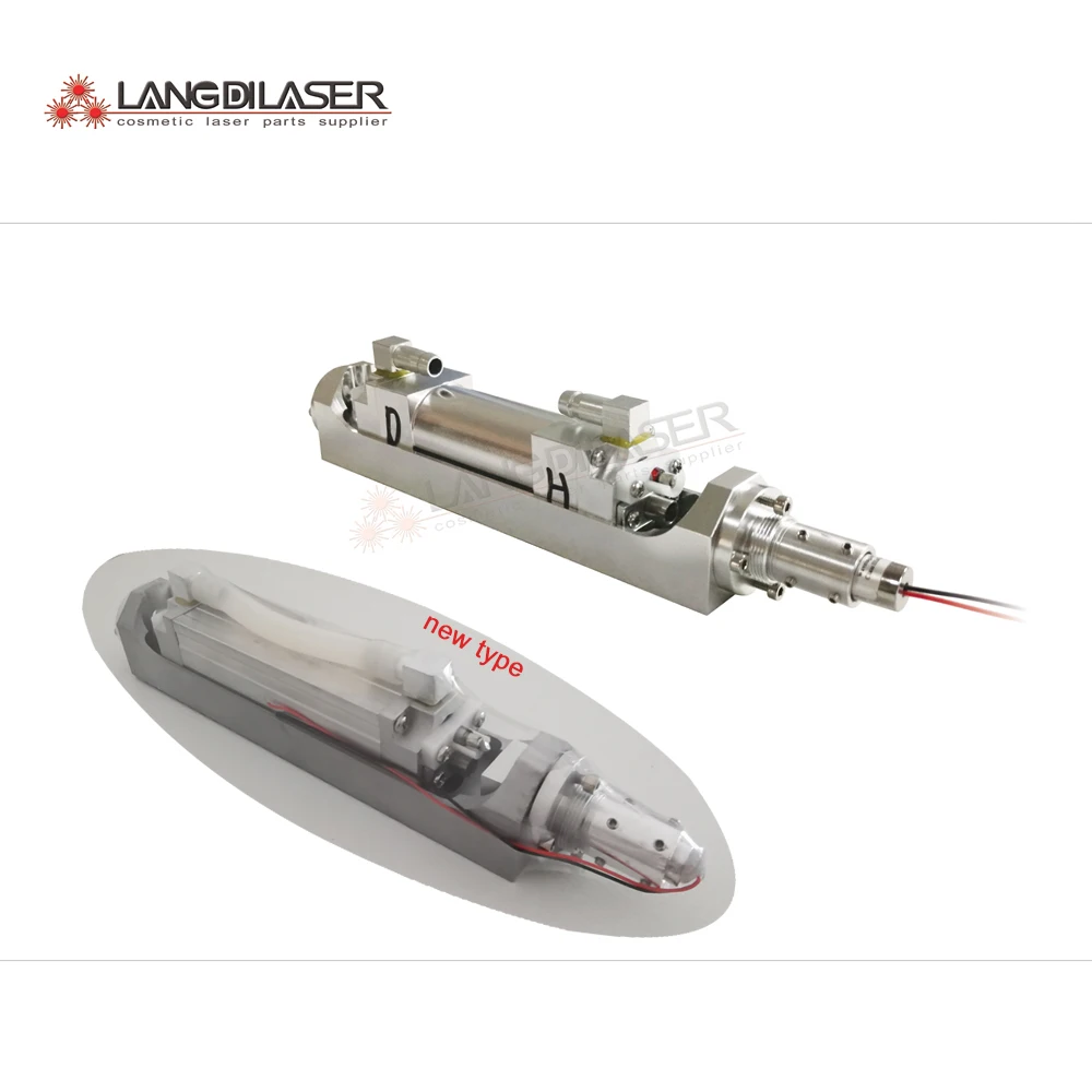 Q- Switched ND:YAG Laser Cavity With Red Aiming Light / Include : Laser Rod & lamp / Gr 4 crystal / KTP Crystal& Lens