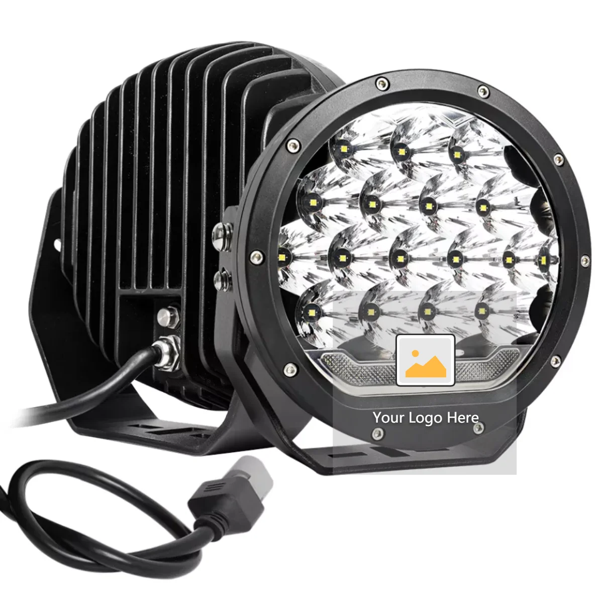 Emark ECE 1200m 192W Off Road 4X4 Super Bright Led Work Light High Power Spotlight 7