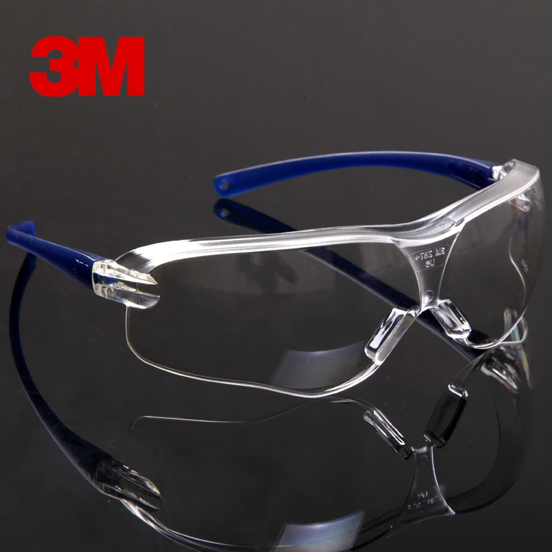 3M 10434 Safety Goggles Anti-wind Anti sand Anti Fog Anti Dust Resistant Transparent Eyewear protective glasses