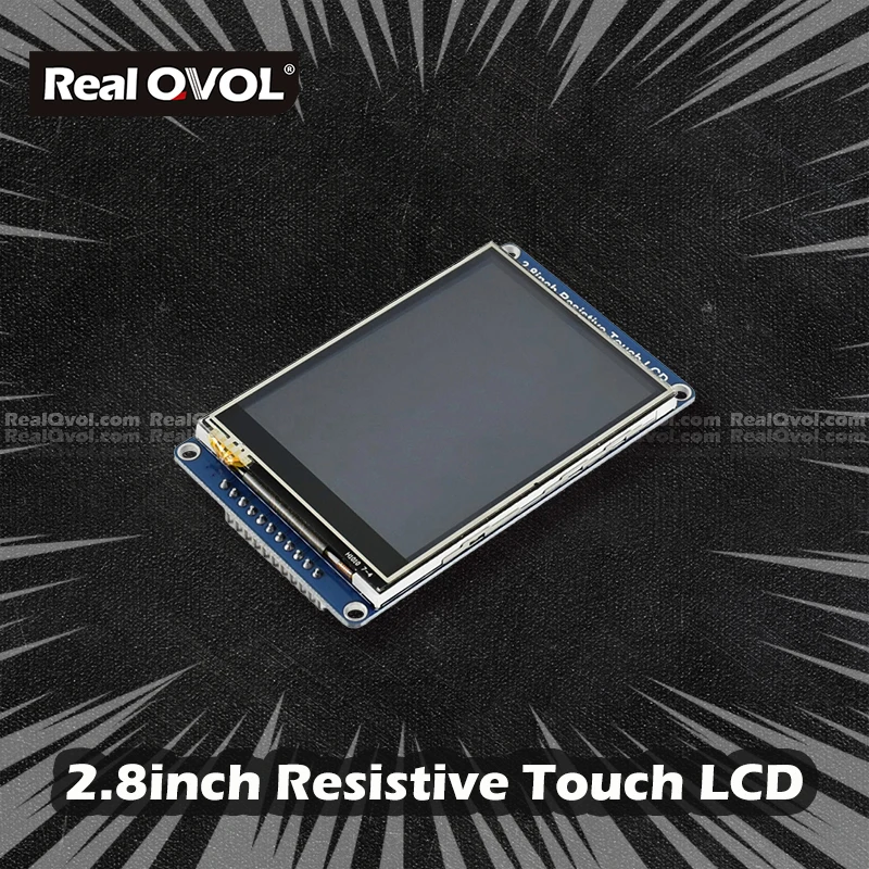 

RealQvol Waveshare 2.8inch 320*240 Pixels IPS LCD Resistive Touch SPI Interface Linux Multi System Application