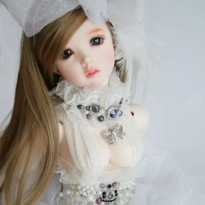 FREE makeup! top quality 1/3 girl bjd Emma ver. B lace female Doll best gifts model manikin best recast