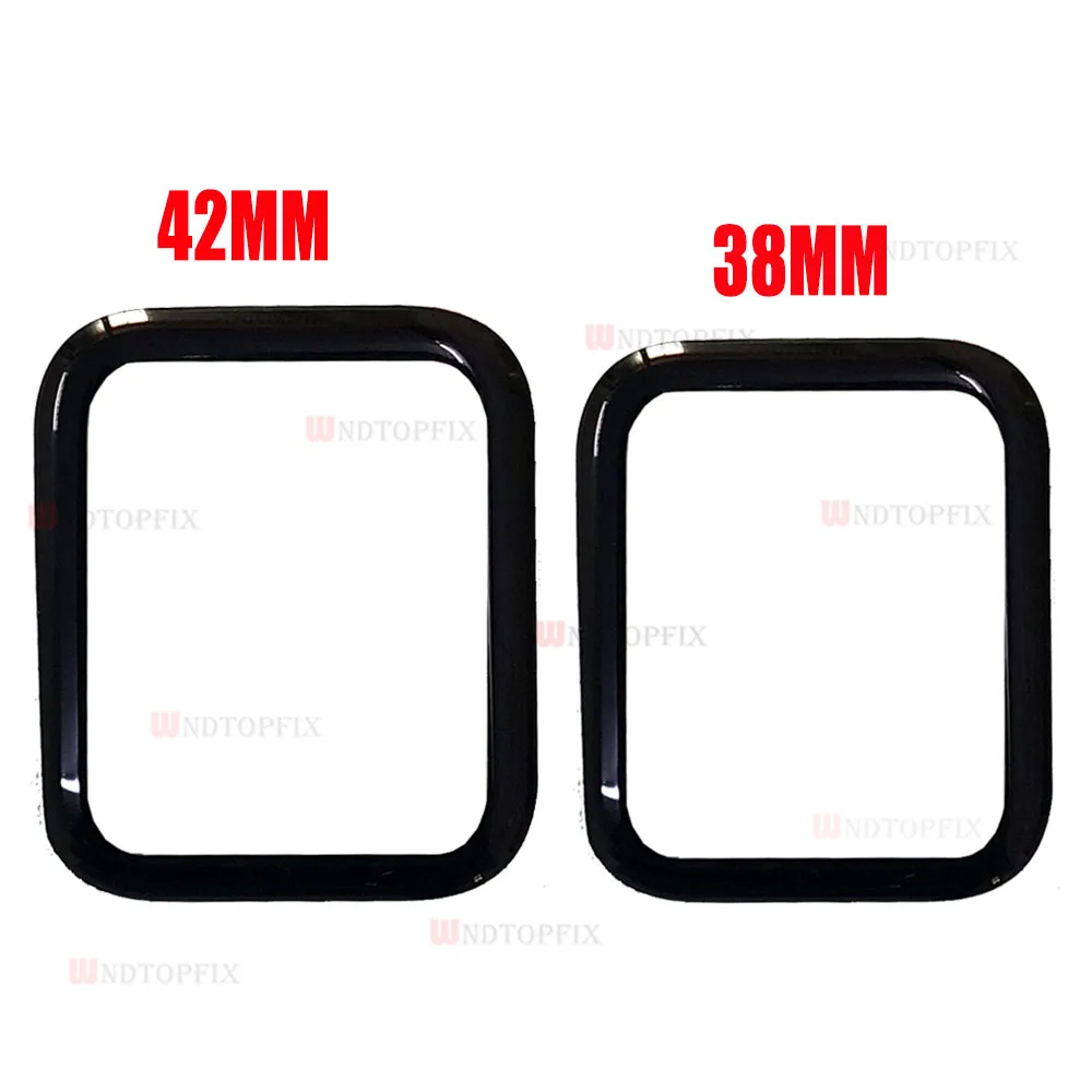 For AP Watch Series 1 2 3 4 5 6 Outer Glass Lens Front Glass screen Panel Replacement For Watch Series 1 2 3 4 5 Front Glass