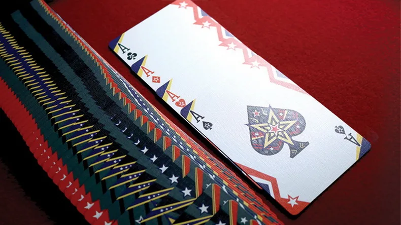 Bicicleta explostar jogando cartas baralho poker tamanho cardiestry uspcc edição limitada jogos de cartas mágicas truques adereços para o mágico