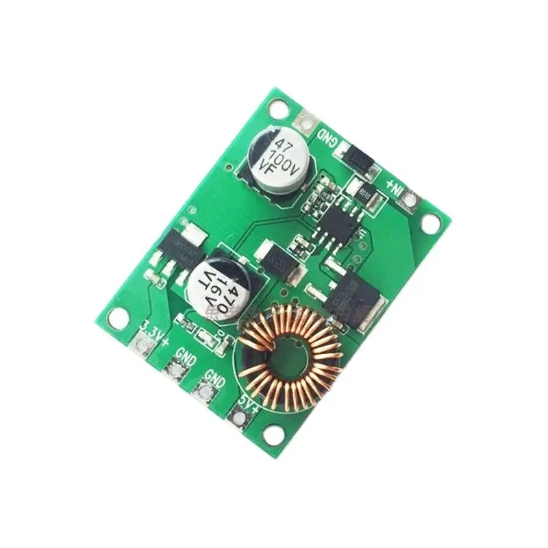 Dcステップダウンライン9V12V24v36V48V60V72Vに3.3V5V3Aハイパワー車両安定化電源モジュール