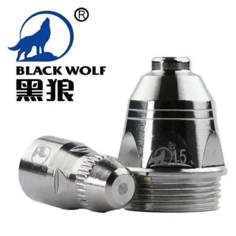 P80 Black Wolf Original High Quality Air Plasma Cutting Nozzle And Practical and Electrode CNC Consumables 20Pcs Free shipping