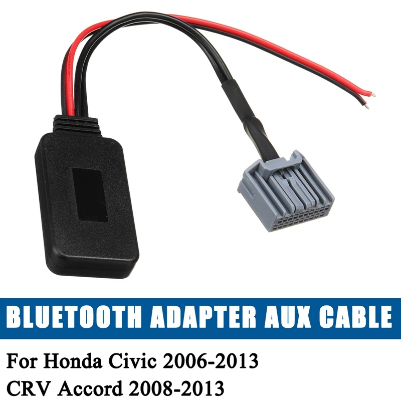 Car Wireless Bluetooth 4.0 Module Music Adapter Auxiliary Line Aux Audio Receiver For Honda For Civic 2006-2013 For Crv For Acco