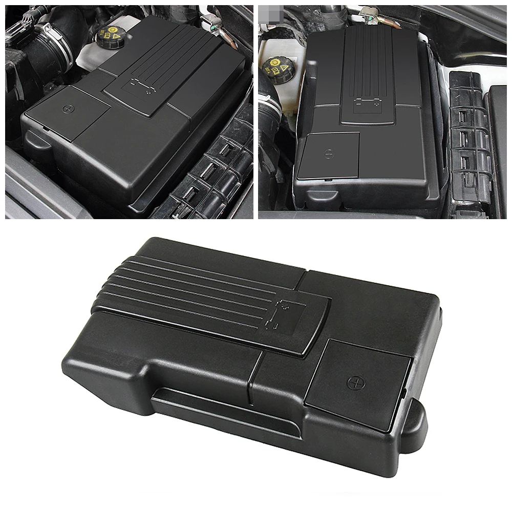 For Skoda Superb MK3 2015-2020 Car Engine Battery Positive Negative Anode Protection Cap Dustproof Cover Rustproof Shell