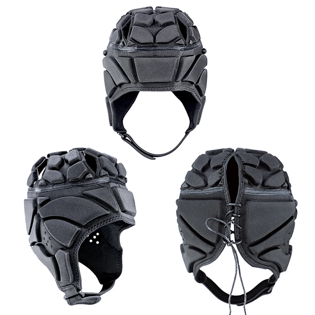 Women Men Adjustable Helmet Headgear Cap Hockey Head Protector Protect Hat Baseball Skateboard Padded Hat Cap