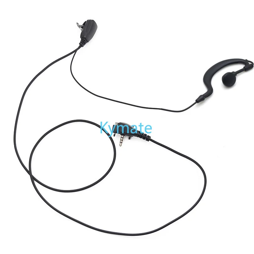 Clip Earpiece Headset PTT Mic  (G-form) for Walkie Talkie Vertex Standard VX-231 VX150 VX-160 VX-168 VX-180 VX-210A Radio