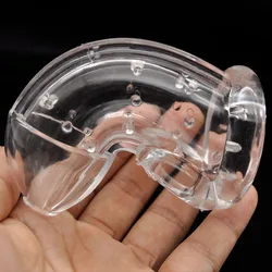 Soft TPR Spiked Chastity Device Cock Cage Reusable Penis Sleeve Ring Male Adult Sex Toys For Men Erotic Cbt BDSM Cock Ring