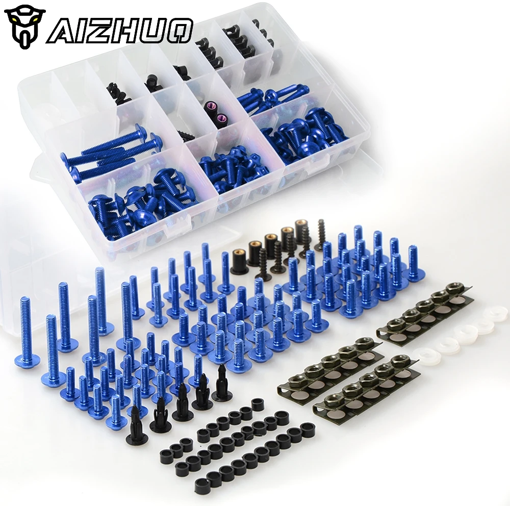 

Motorcycle Fairing Bolts Screws Body Spring Bolts Kit For YAMAHA DT125 DT125R DT200 DT230 DT 125 200 230 MT-07 FZ-07 MT 07 FZ 07